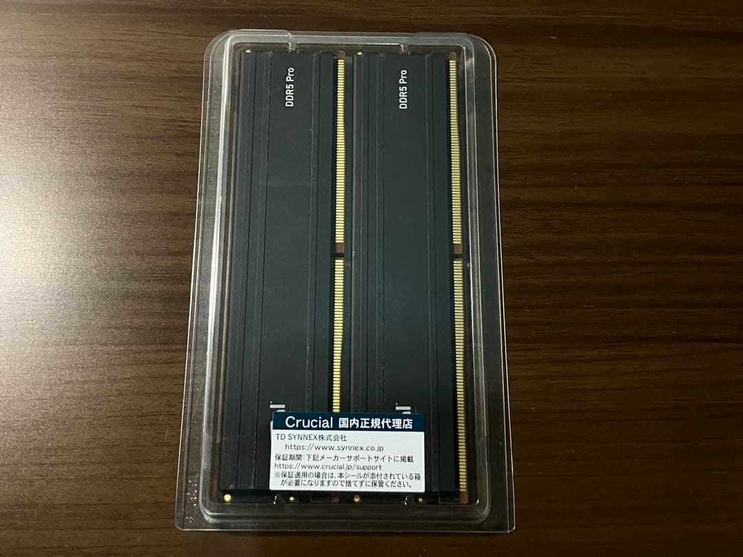 crucial DDR5 PC5-44800 32GB 2枚組 計64GB