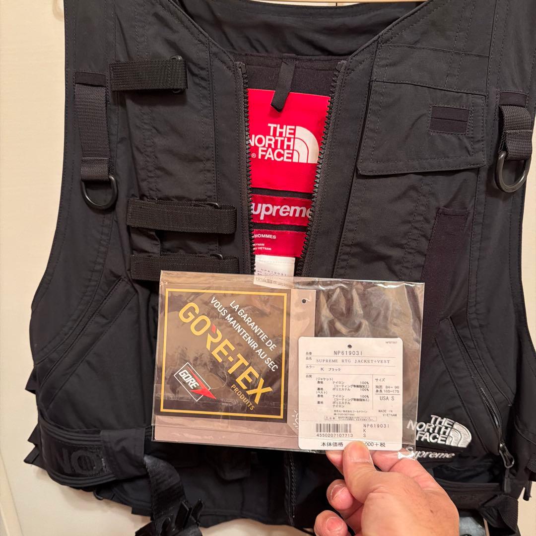 supremeノースフェイスRTGベスト