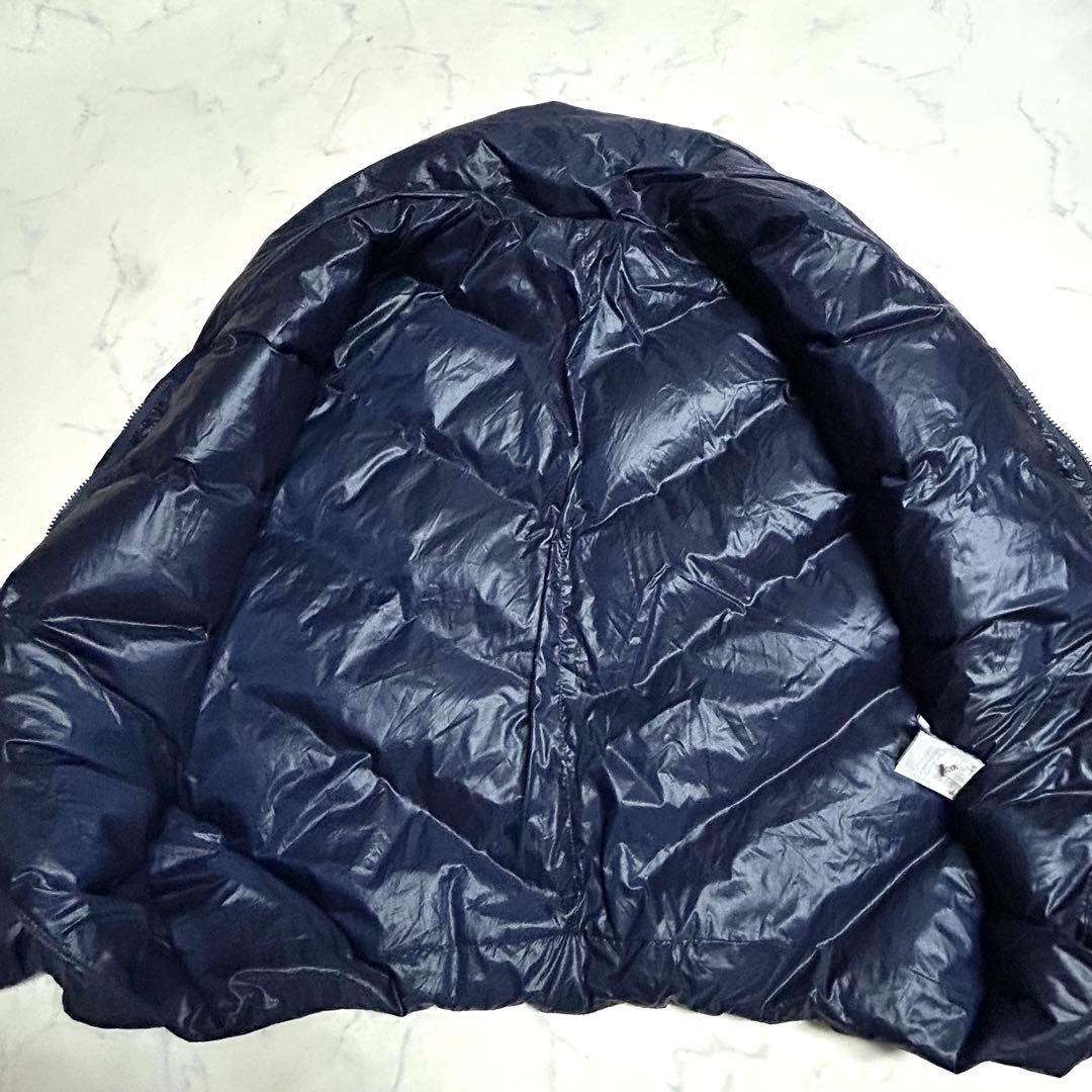 guxy グクスィー 変形 ポンチョ風ダウンコート Wジップ個性派 I44