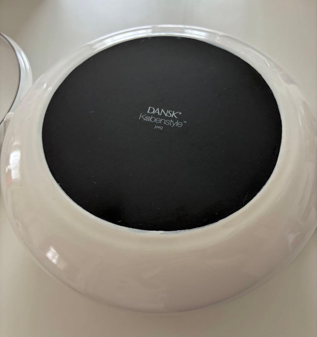 【美品】DANSK ダンスク コベンスタイル 両手鍋　ホワイト 26cm IH