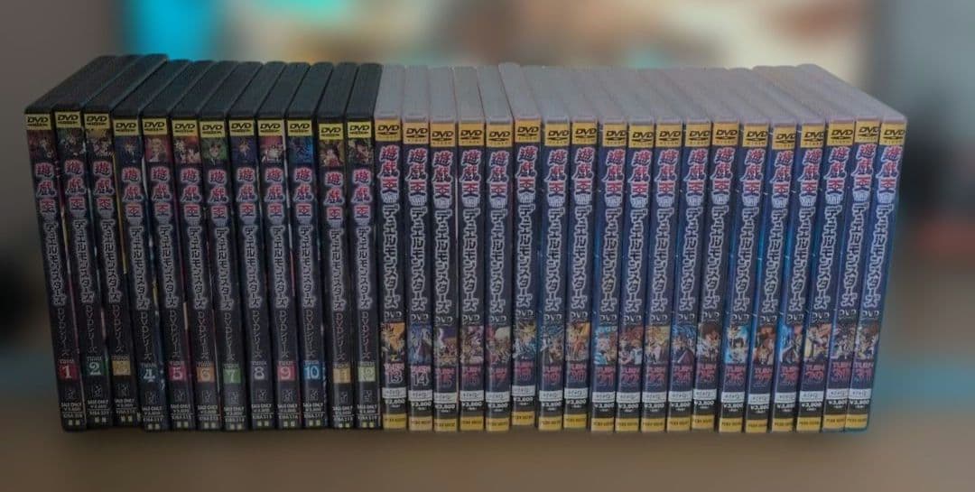 遊戯王 デュエルモンスターズ DVD 全巻セット（セル版）BOXあり