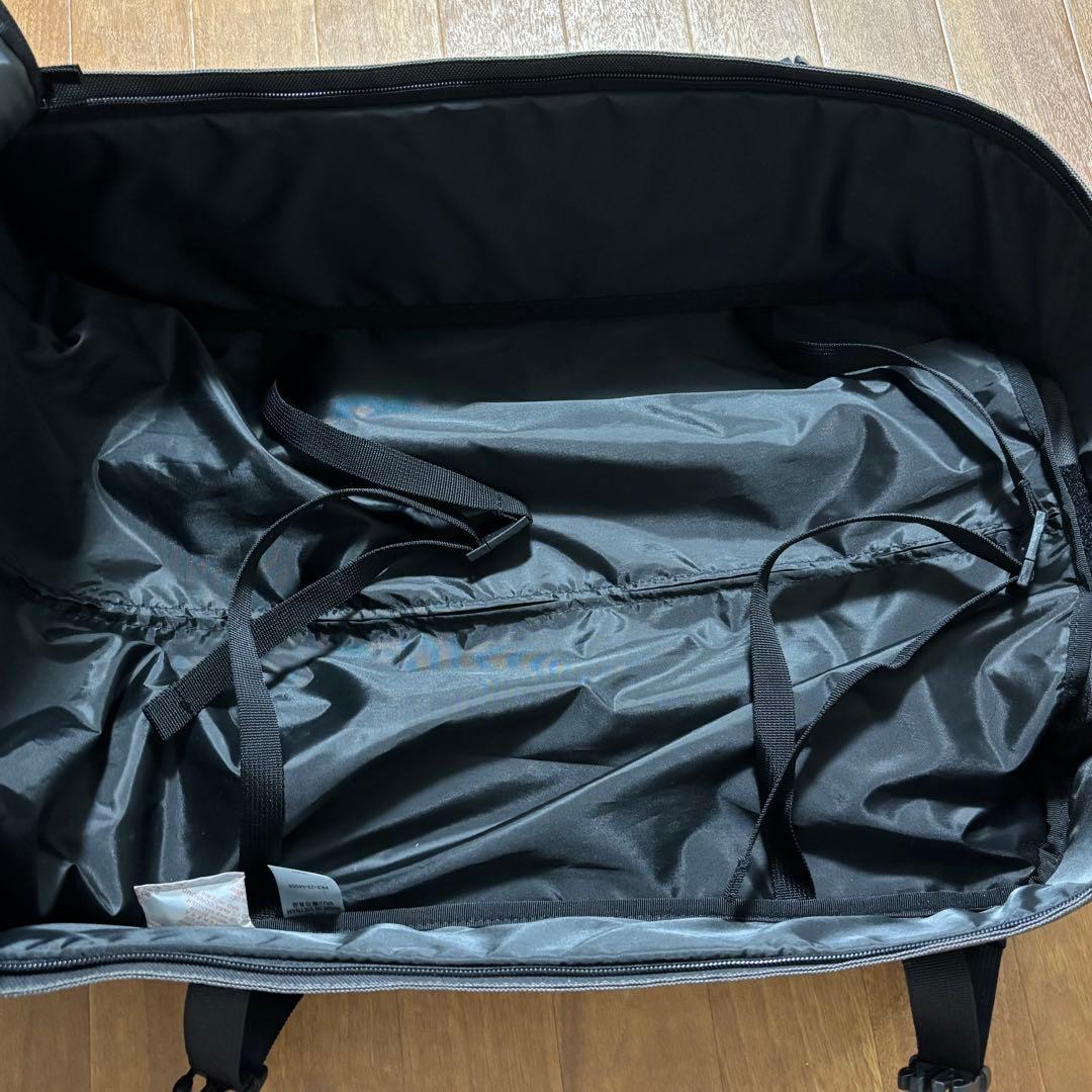 無印良品 撥水ソフトキャリーケース ダークグレー40L