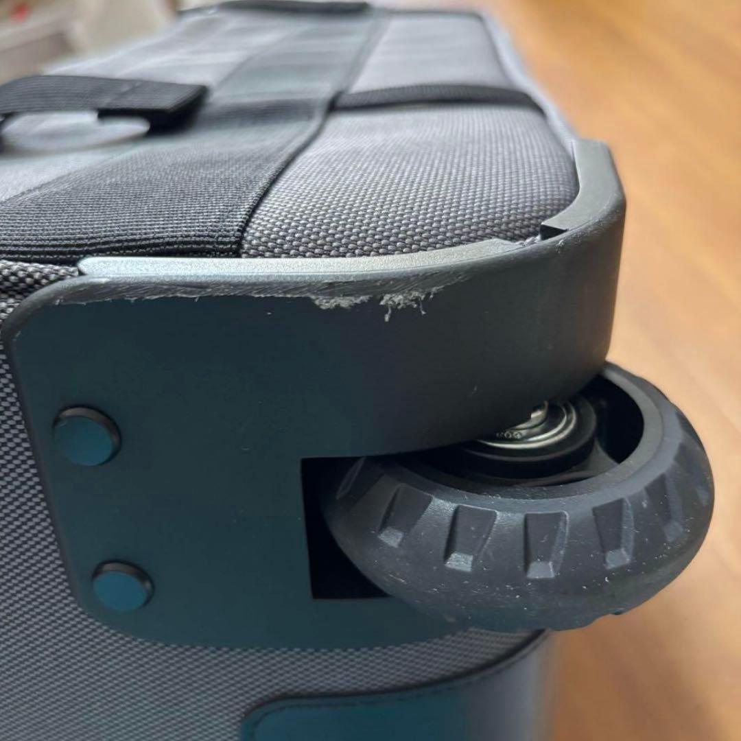 無印良品 撥水ソフトキャリーケース ダークグレー40L