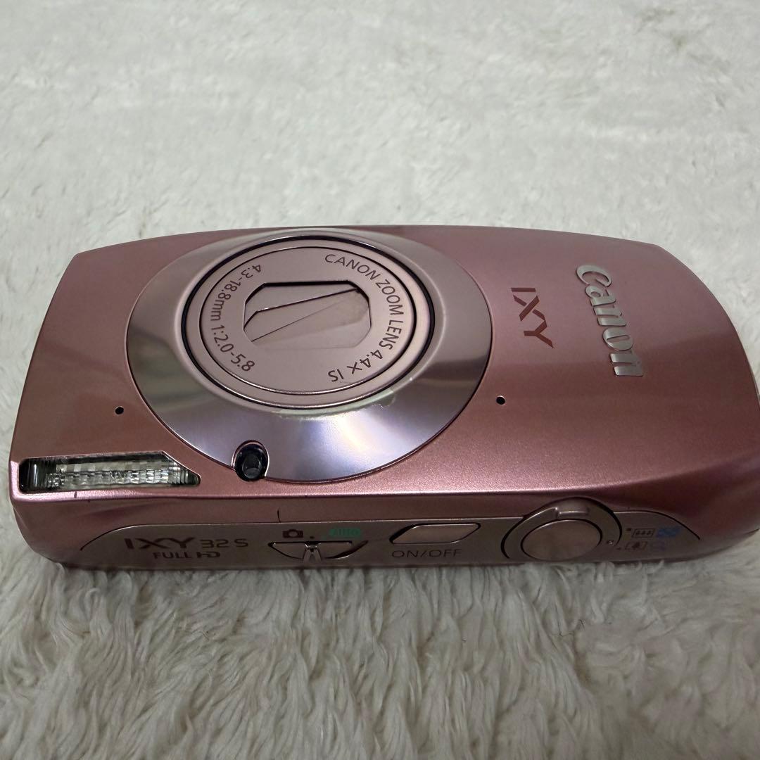 極美品　Canon IXY 32 S ピンク　キャノン　イクシー　コンデジ　完品