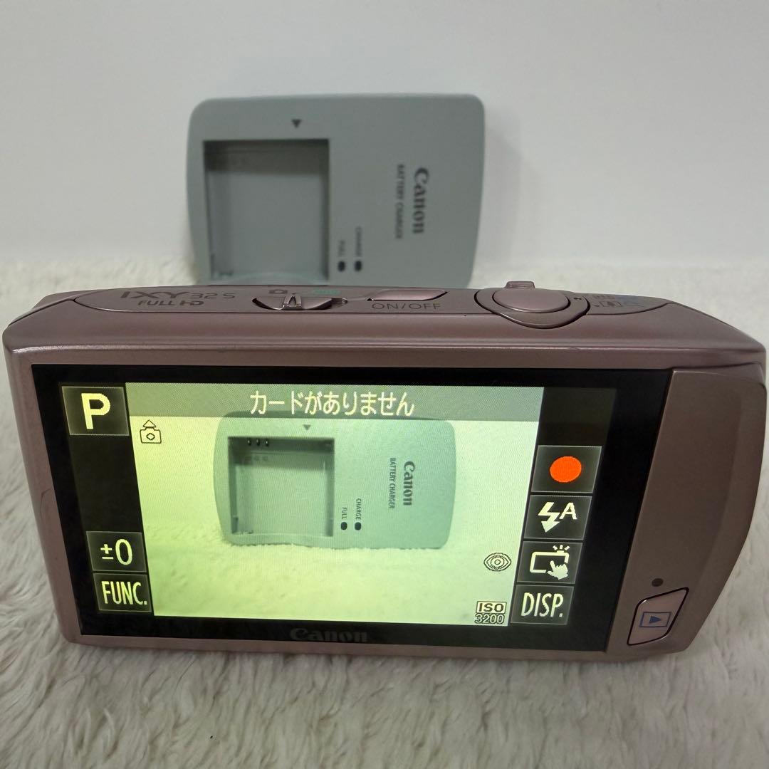 極美品　Canon IXY 32 S ピンク　キャノン　イクシー　コンデジ　完品