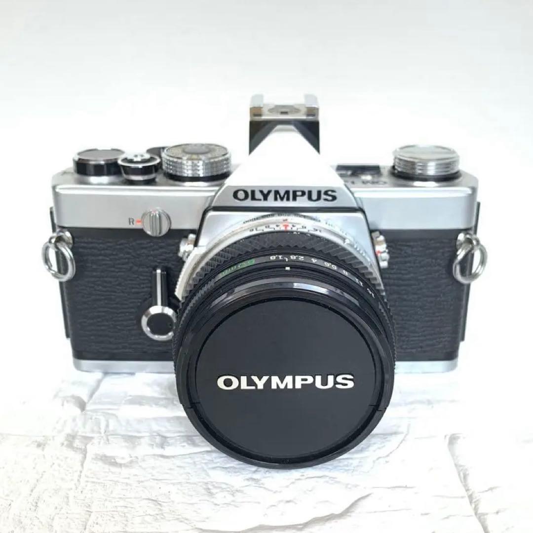 【OLYMPUS】オリンパスOM-1N一眼レフカメラ 50mmレンズ付き