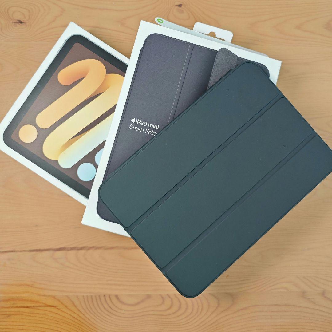 【極美品】iPad mini7 128gb WiFi blue（folio付き）