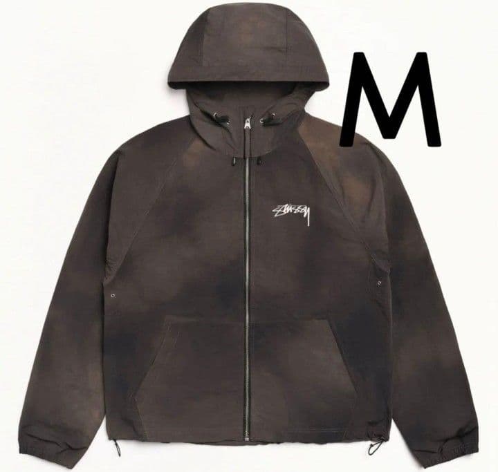 ジャケット・アウター STUSSYBEACH SHELL WAVE DYE