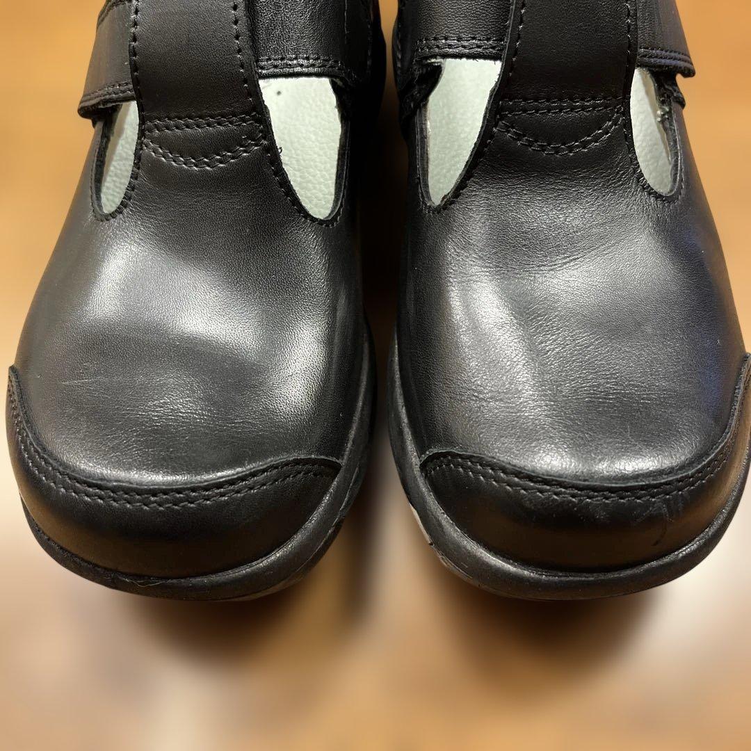 のさか　ストレッチウォーカー Xensible 黒 レディースシューズ 37