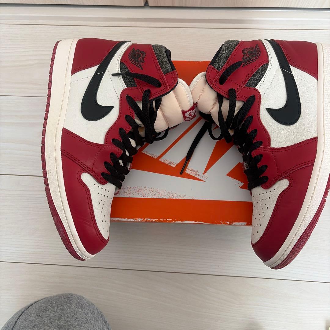エアジョーダン1 ハイ　ロストファウンドシカゴ
