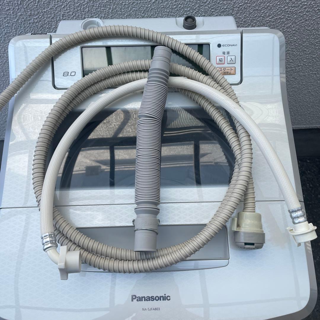 パナソニック　洗濯機　8キロ　NA-SJFA803 Jコンセプト