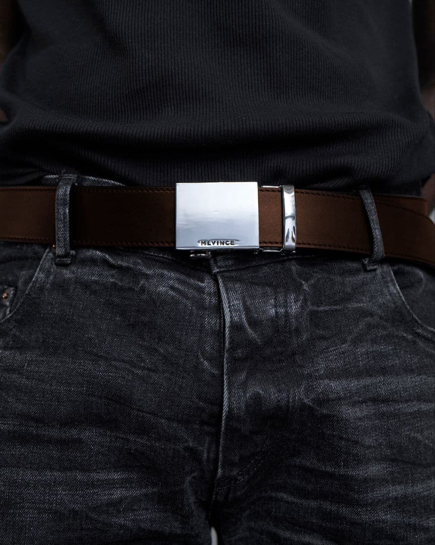 MLVINCE メルヴィンス Ｇ．I ガチャベルト 茶色 ブラウン 新品未使用