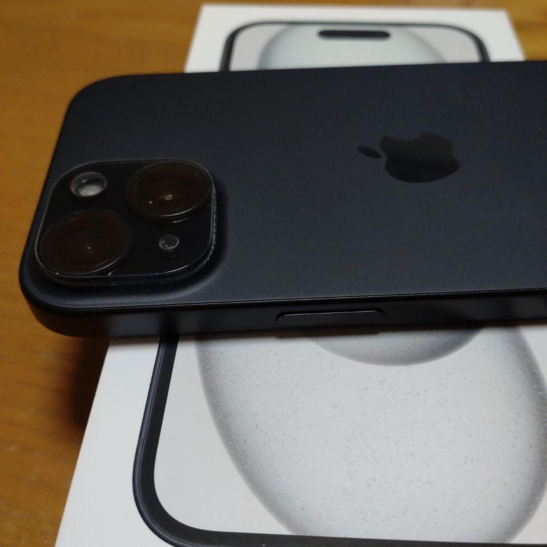 Apple iPhone15 128GB SIMフリー ブラック　美品