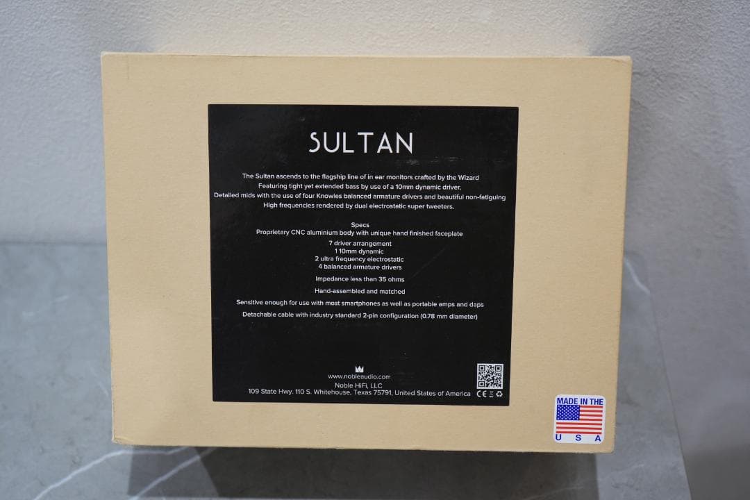 超希少 No.1 Noble Audio Sultan Fordite