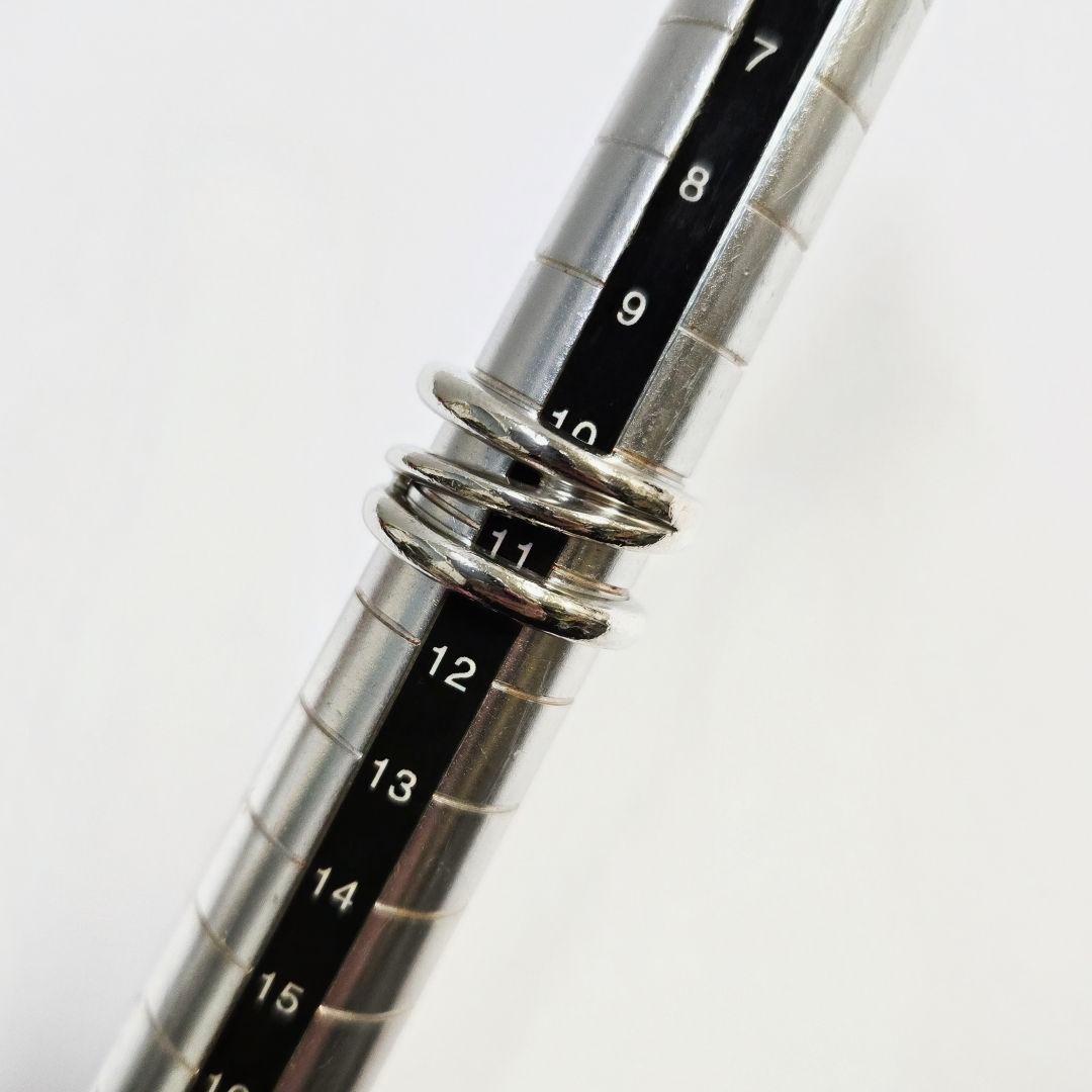 ティファニー　TIFFANY&CO.　オープンダイアゴナル　リング　SV925