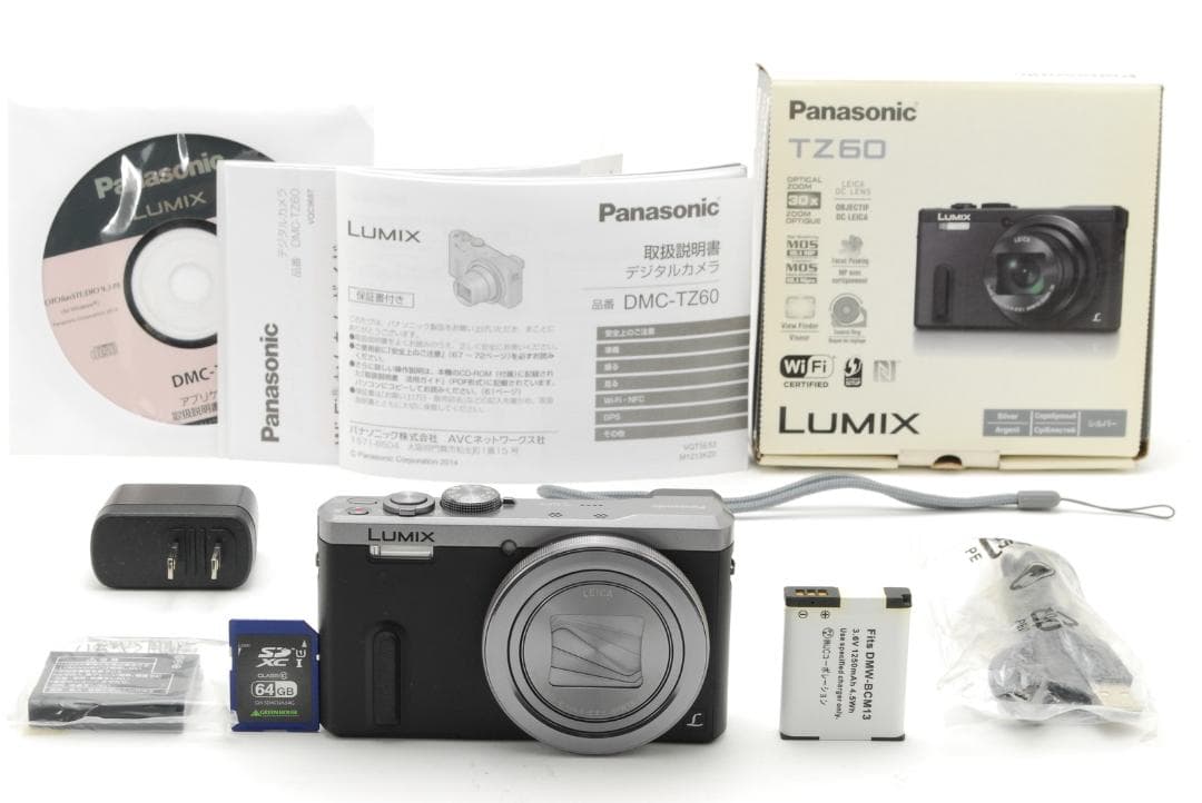美品 元箱付き パナソニック Panasonic LUMIX DMC-TZ60