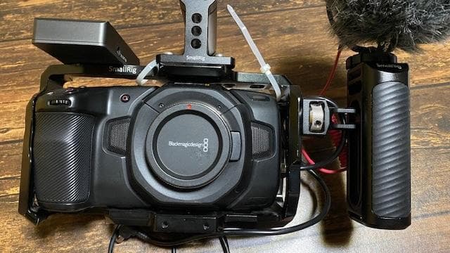 【みさき】BMPCC4K+TILTAフリップスクリーン シネマレンズ２本他