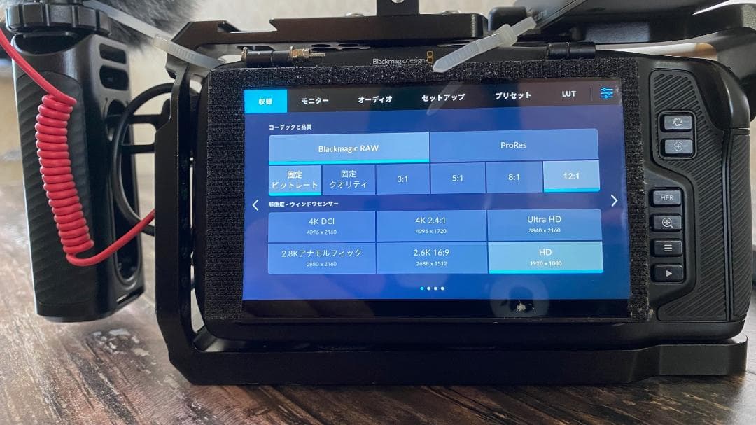 【みさき】BMPCC4K+TILTAフリップスクリーン シネマレンズ２本他