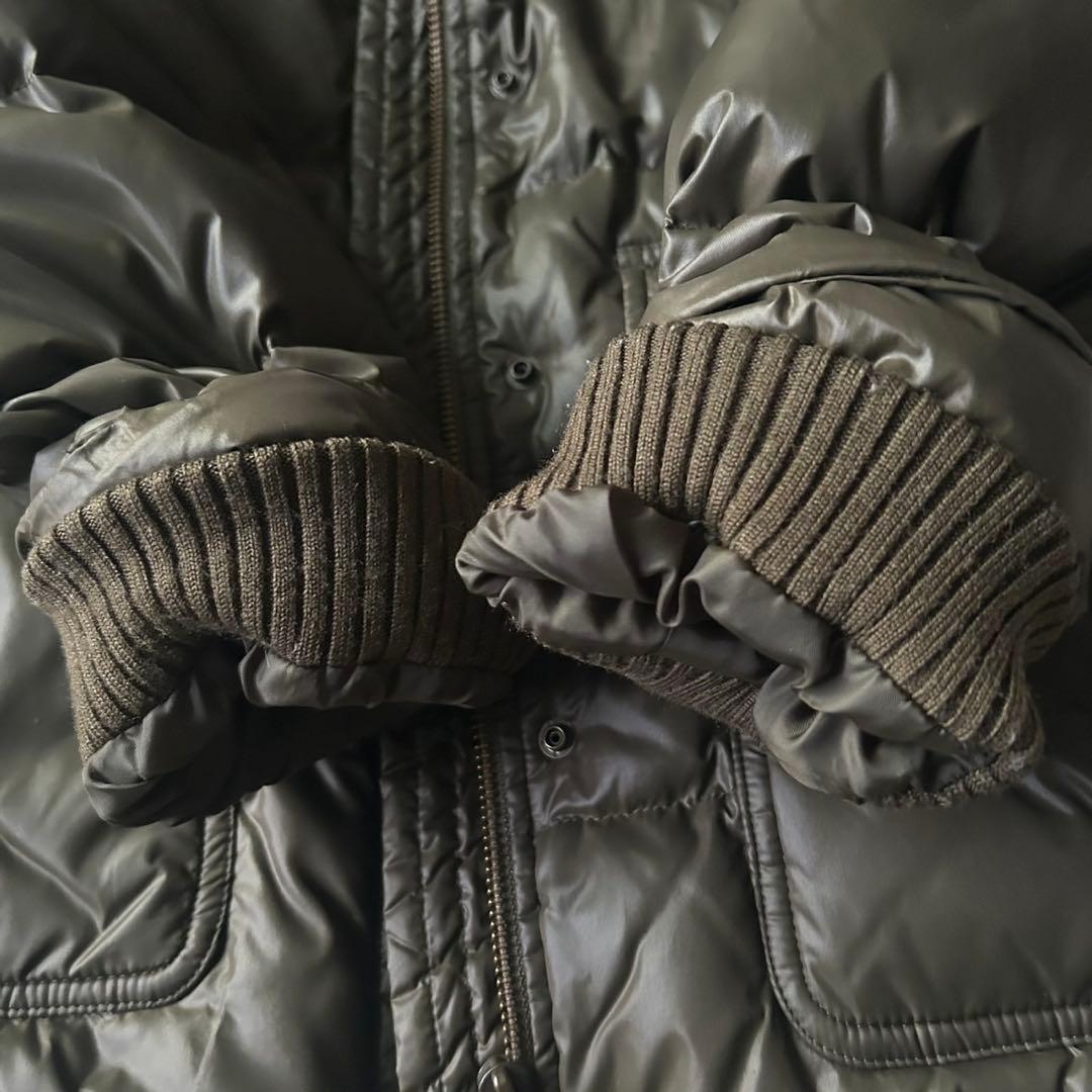 バーバリーブルーレーベル ダウン 3way ホースロゴ タヌキファー 40