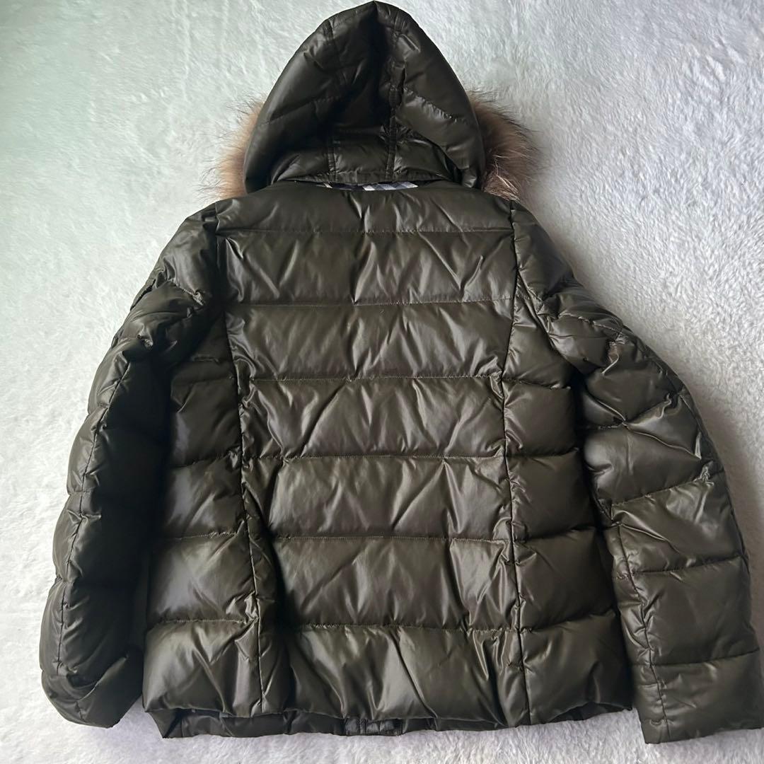 バーバリーブルーレーベル ダウン 3way ホースロゴ タヌキファー 40