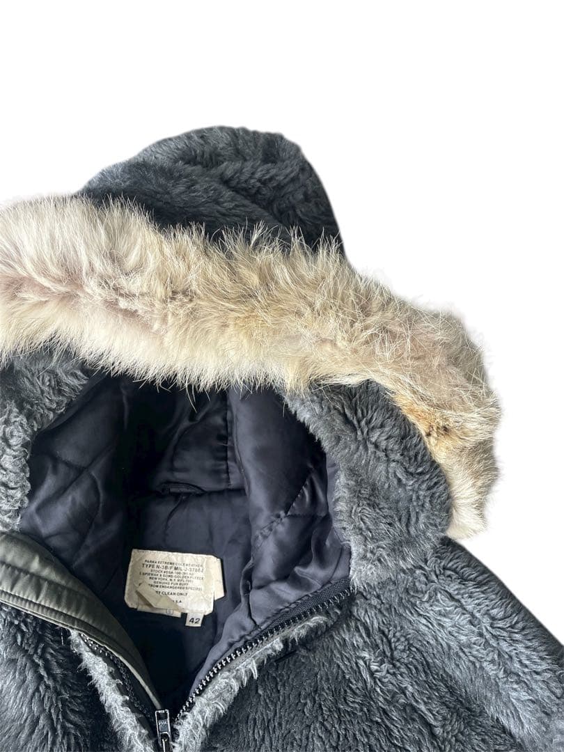 名作　超美品　90s スピワックusa製 イエティーパーカー　N3B