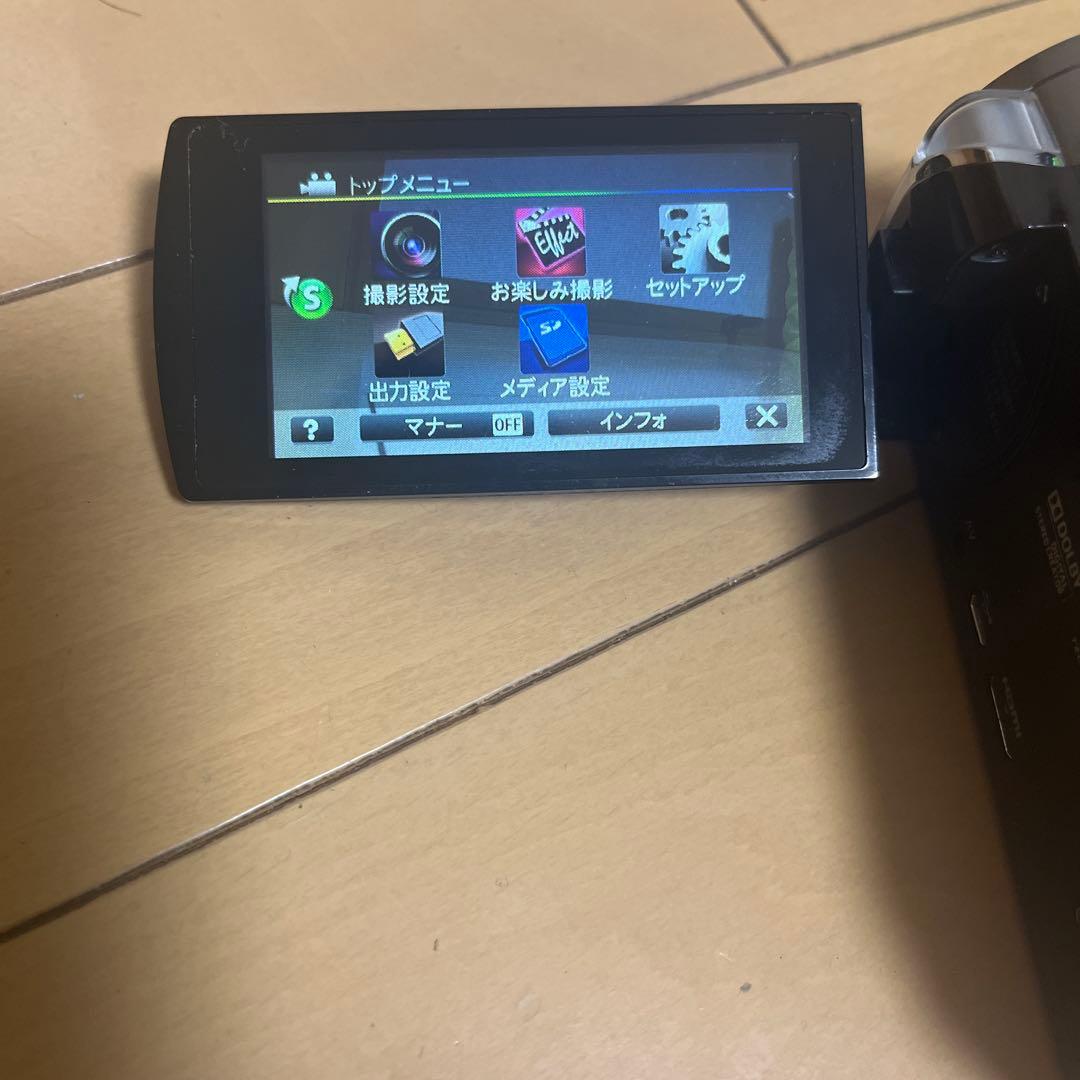 JVC ビデオカメラ GZ-E565 エブリオ　 ブラック