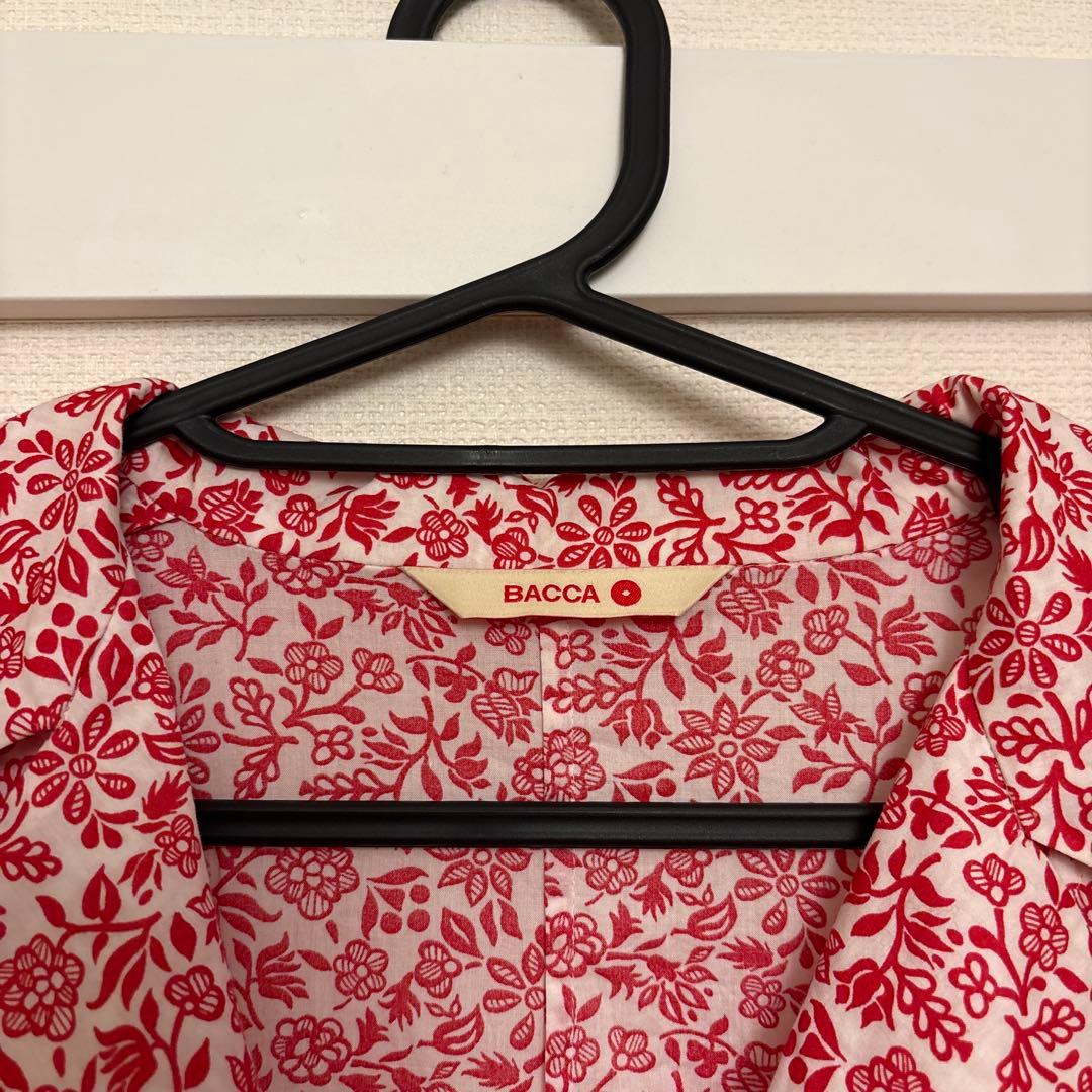 〈BACCA〉サマーリバティ コットンコンビネゾン