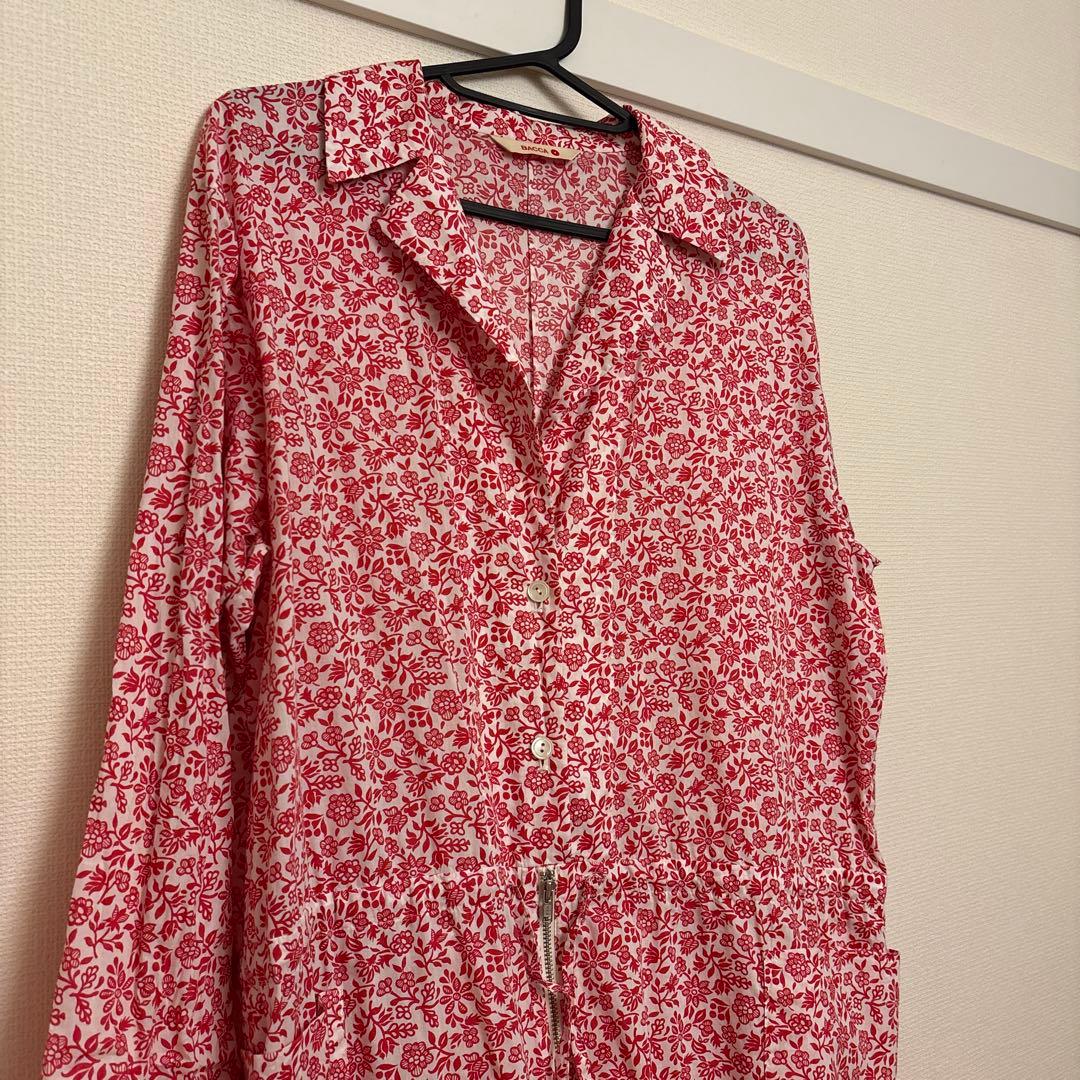 〈BACCA〉サマーリバティ コットンコンビネゾン