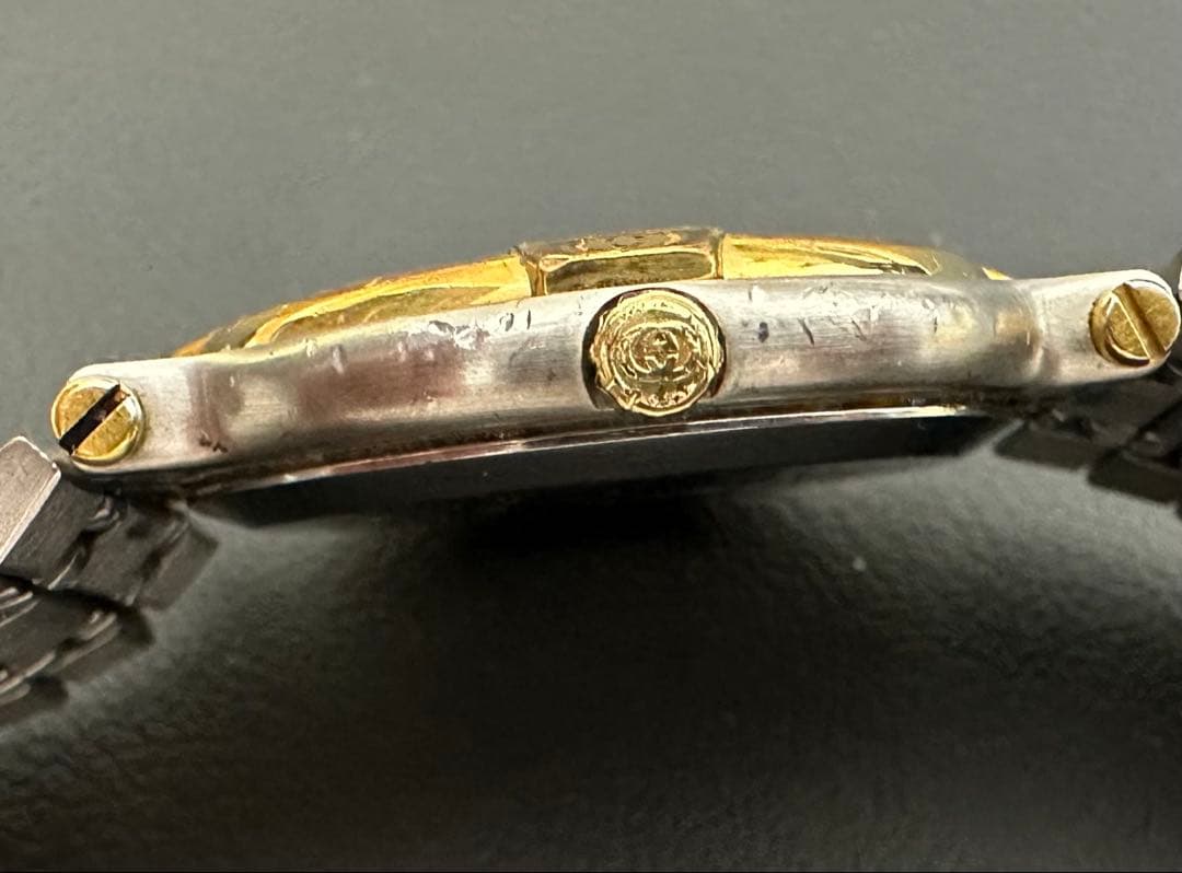 【ジャンク品】希少　GUCCI 9000 ペアウォッチ 付属品完備