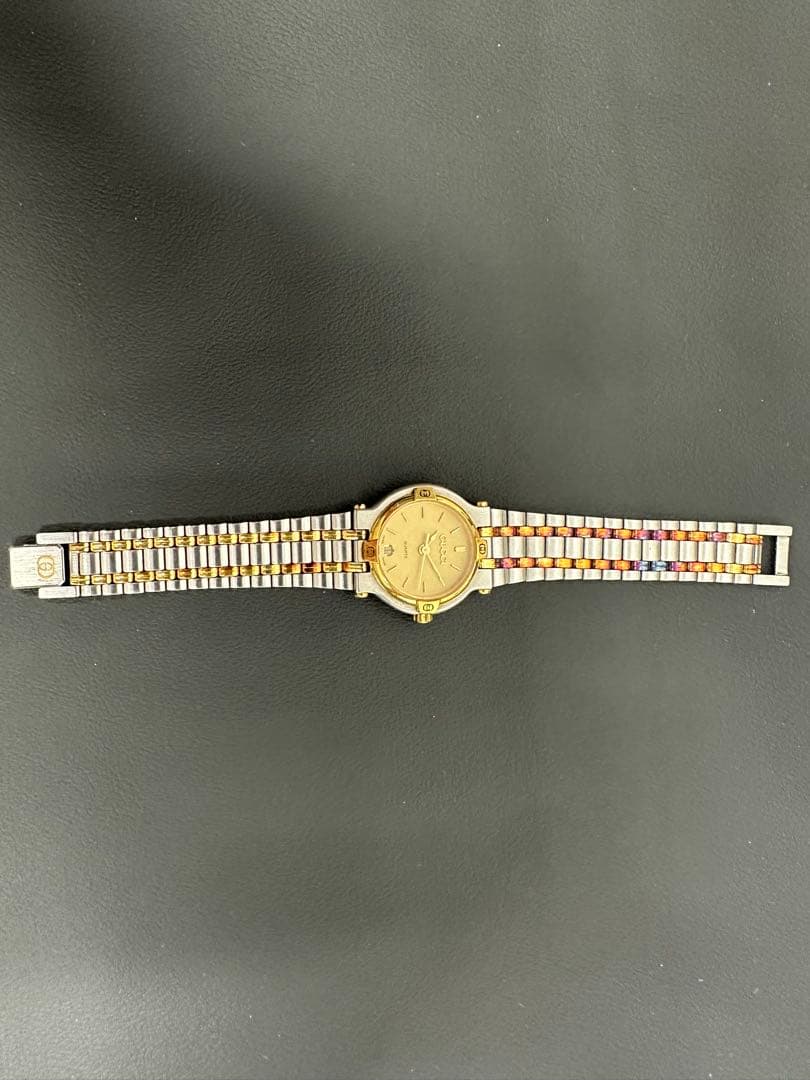 【ジャンク品】希少　GUCCI 9000 ペアウォッチ 付属品完備