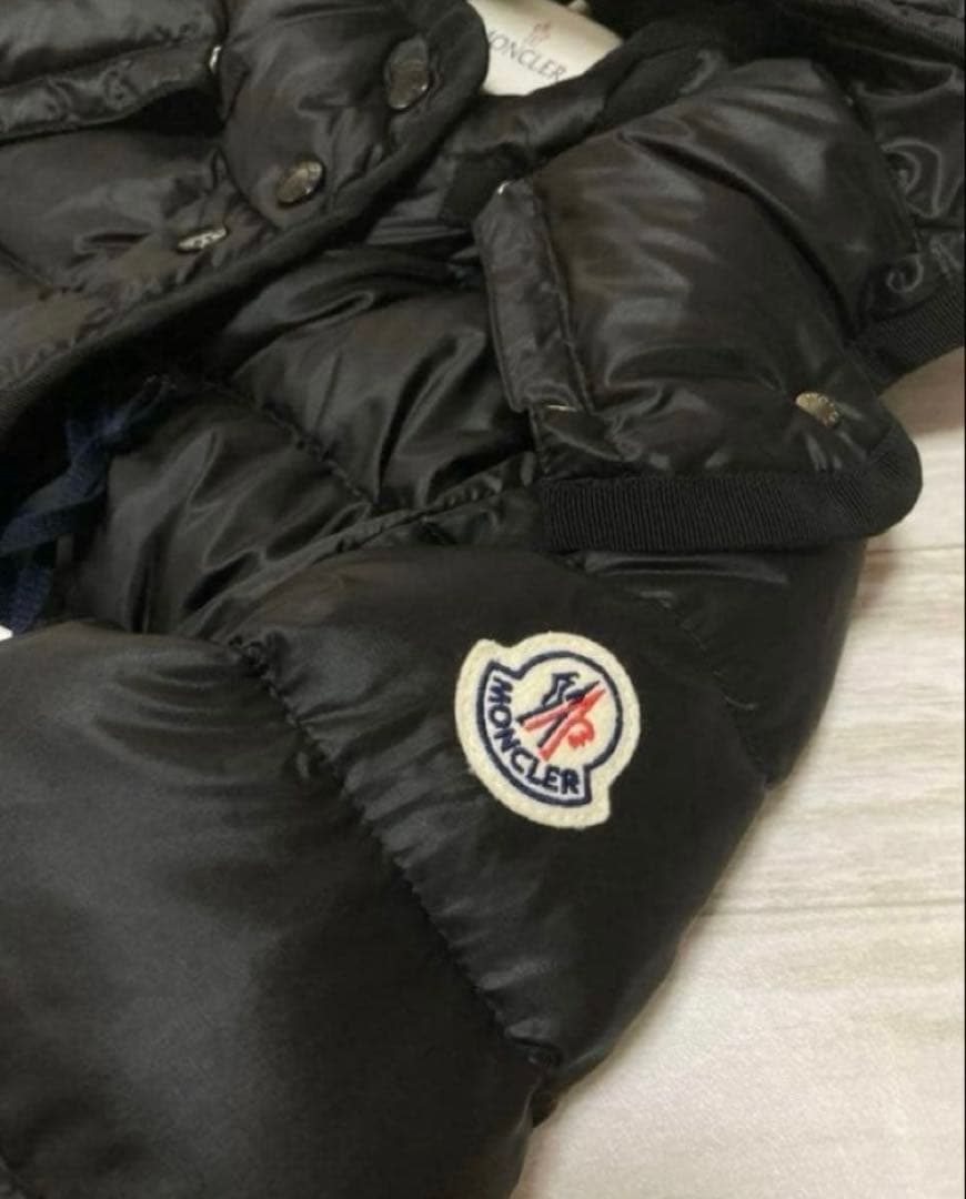 【新品本物】サイズ1 モンクレール エルミンヌブラックダウン719⑤