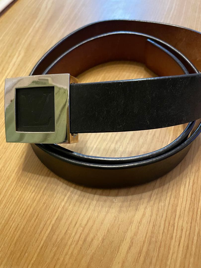 Louis Vuitton （ルイ・ヴィトン）レザーベルト 黒