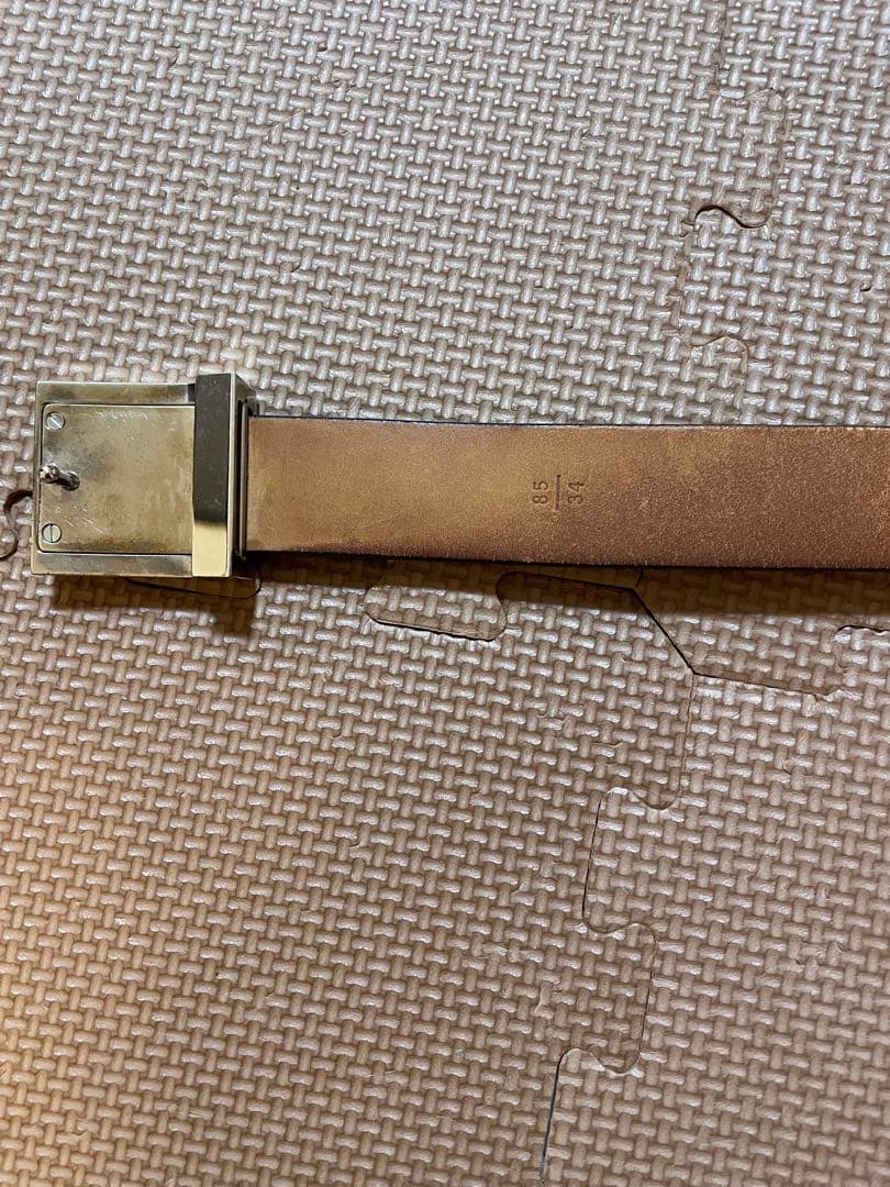 Louis Vuitton （ルイ・ヴィトン）レザーベルト 黒