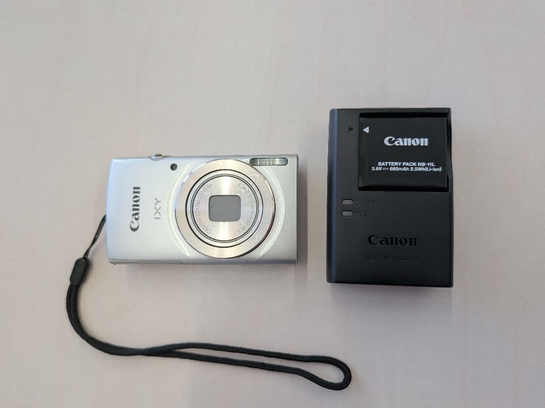 Canon IXY 180 シルバー コンパクト デジタルカメラ
