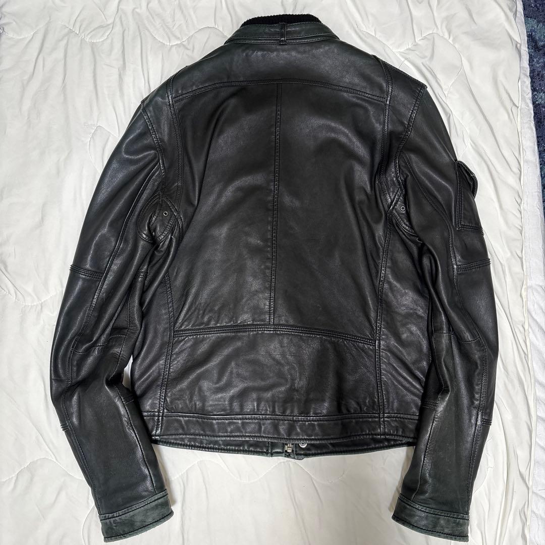 ®︎　　diesel leather jacket archive