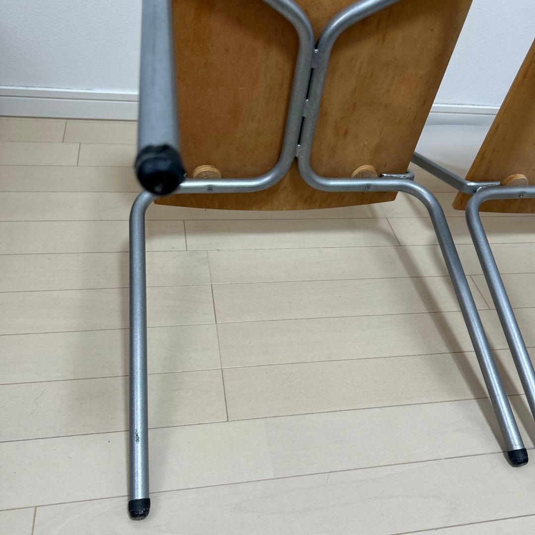 無印良品　イス2脚セット