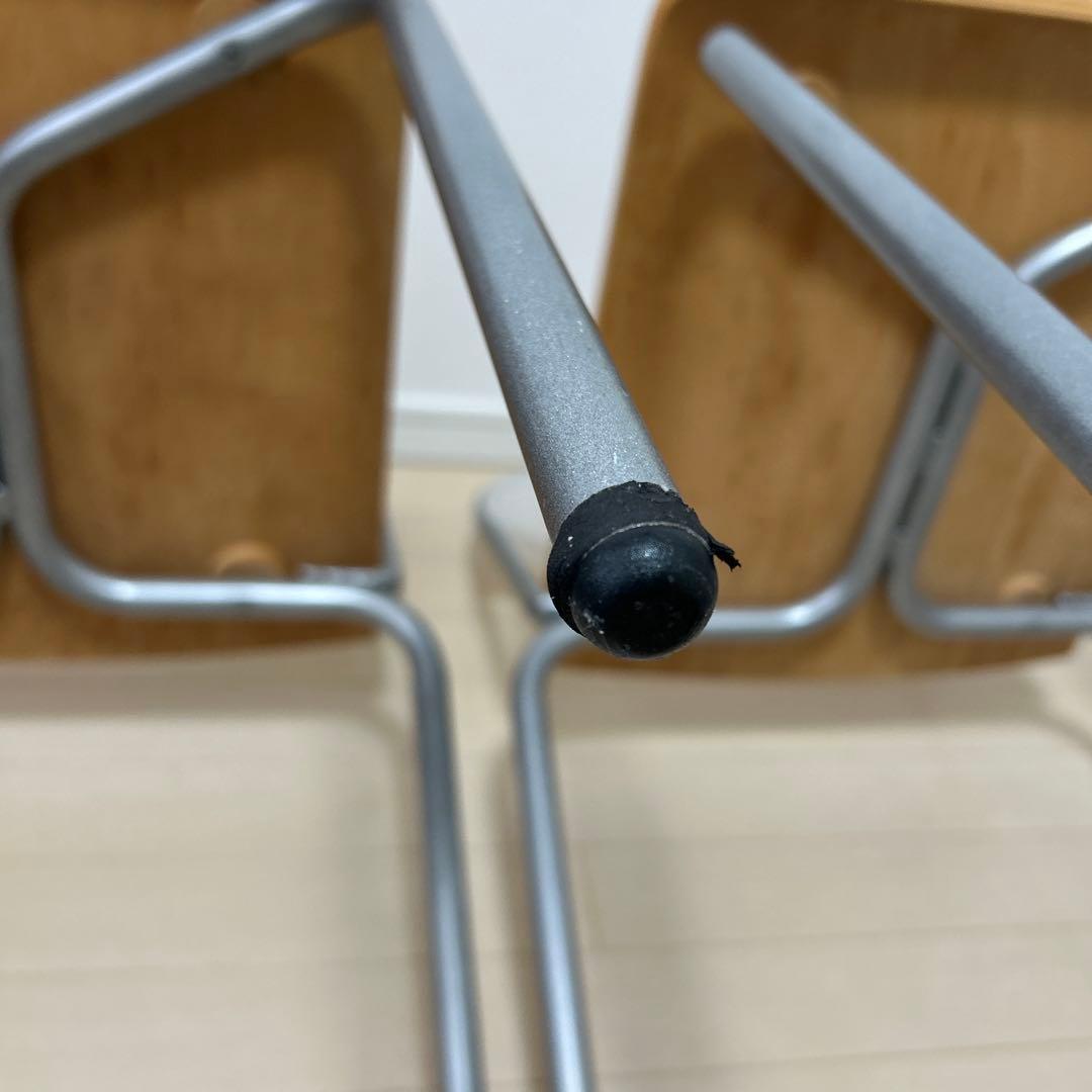 無印良品　イス2脚セット