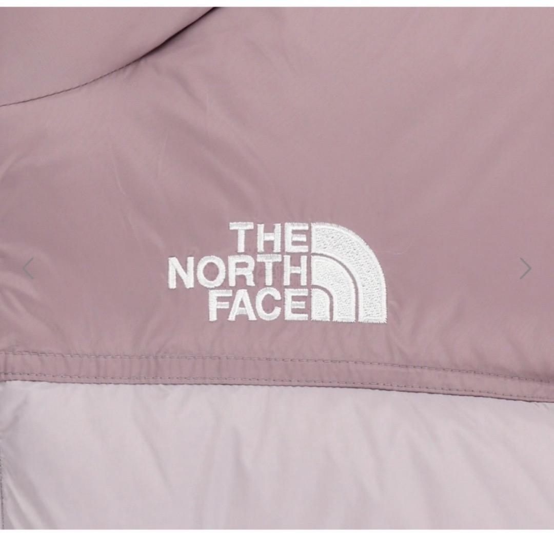 2/6限定 ノースフェイス　レインボー　ダウン　ジャケット　ピンク　M