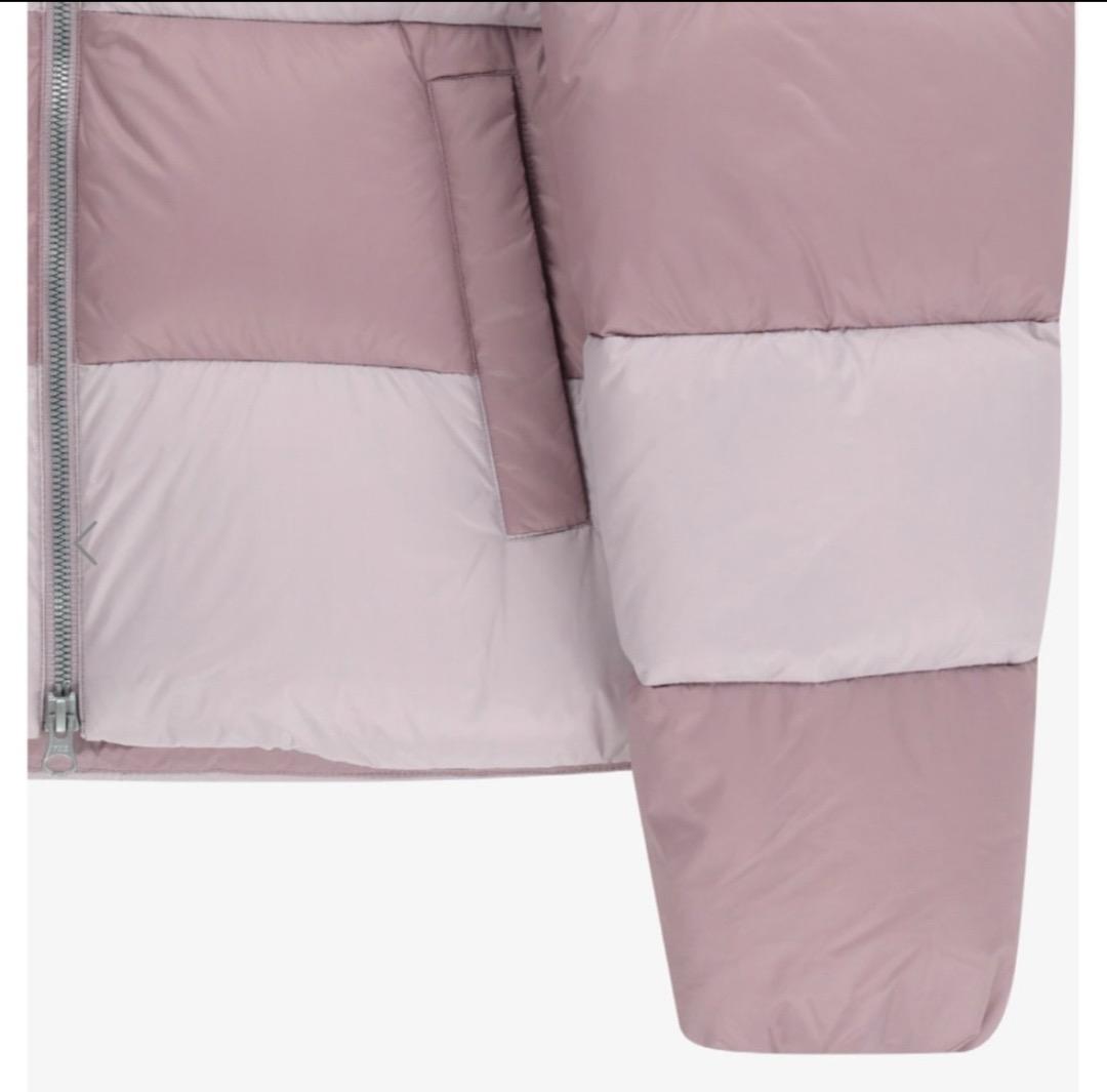 2/6限定 ノースフェイス　レインボー　ダウン　ジャケット　ピンク　M