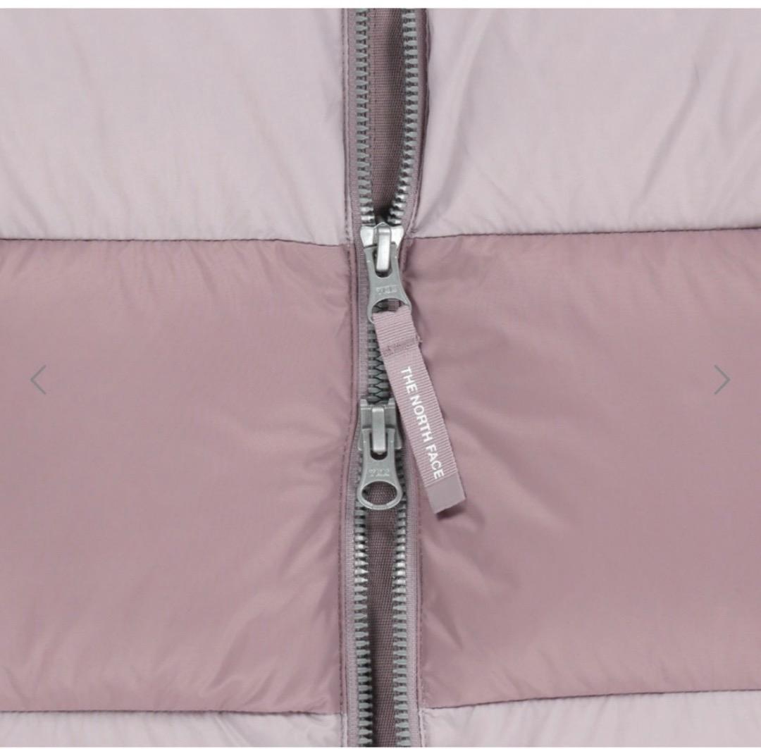 2/6限定 ノースフェイス　レインボー　ダウン　ジャケット　ピンク　M