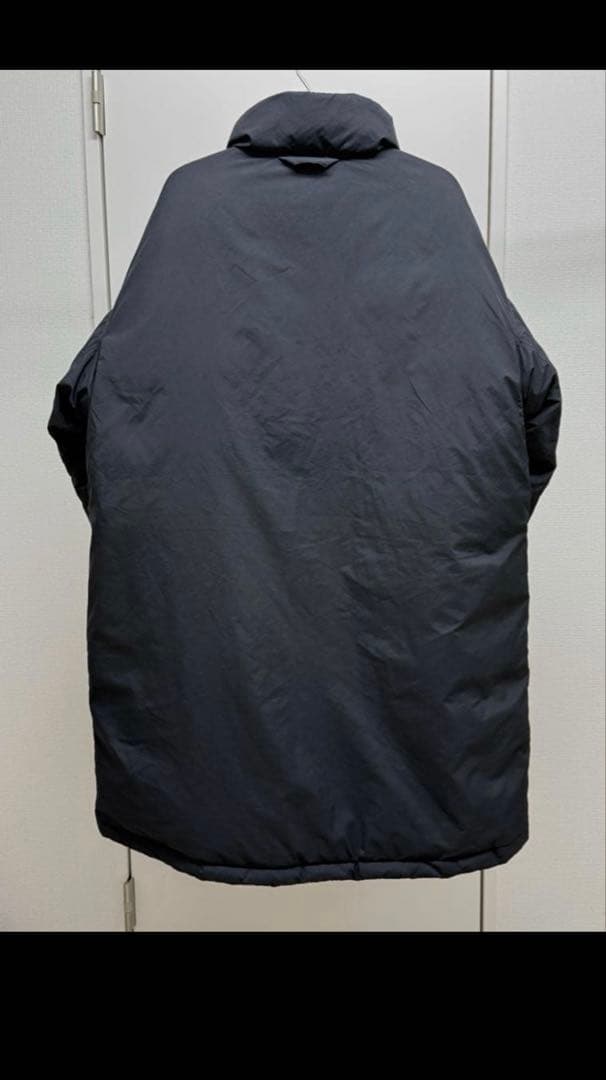 MUJI Labo 2023 撥水ダウンコート 男女兼用 L 黒 ブラック