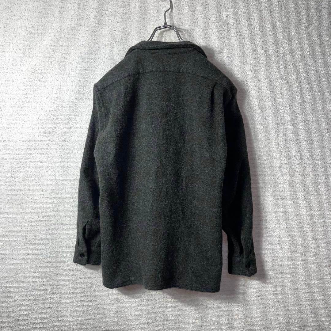 参考定価約 52800円COMOLI ウールチェック オープンカラーシャツ訳あり