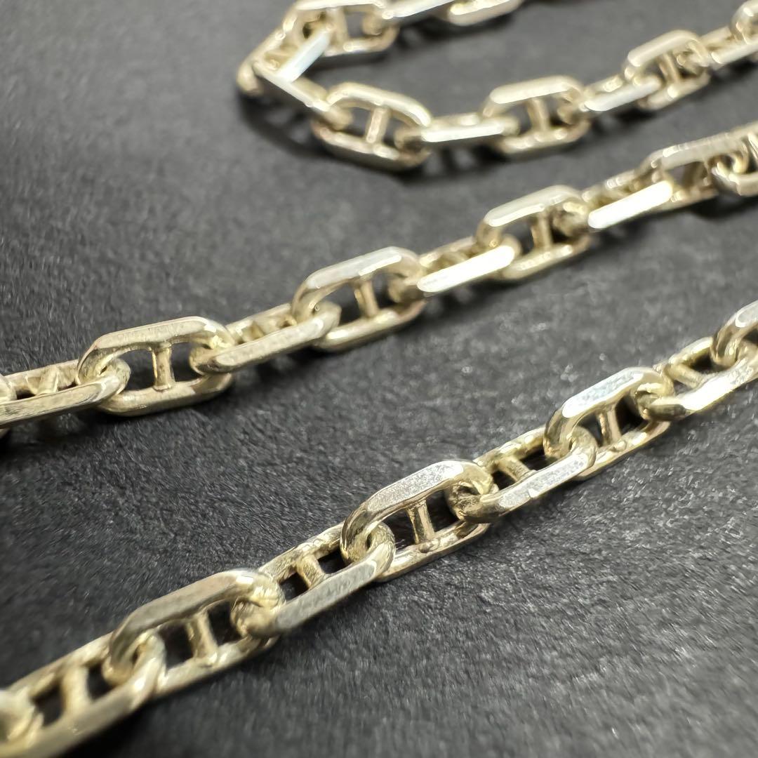 【イタリア製 45㎝】アンカーチェーン ネックレス silver925