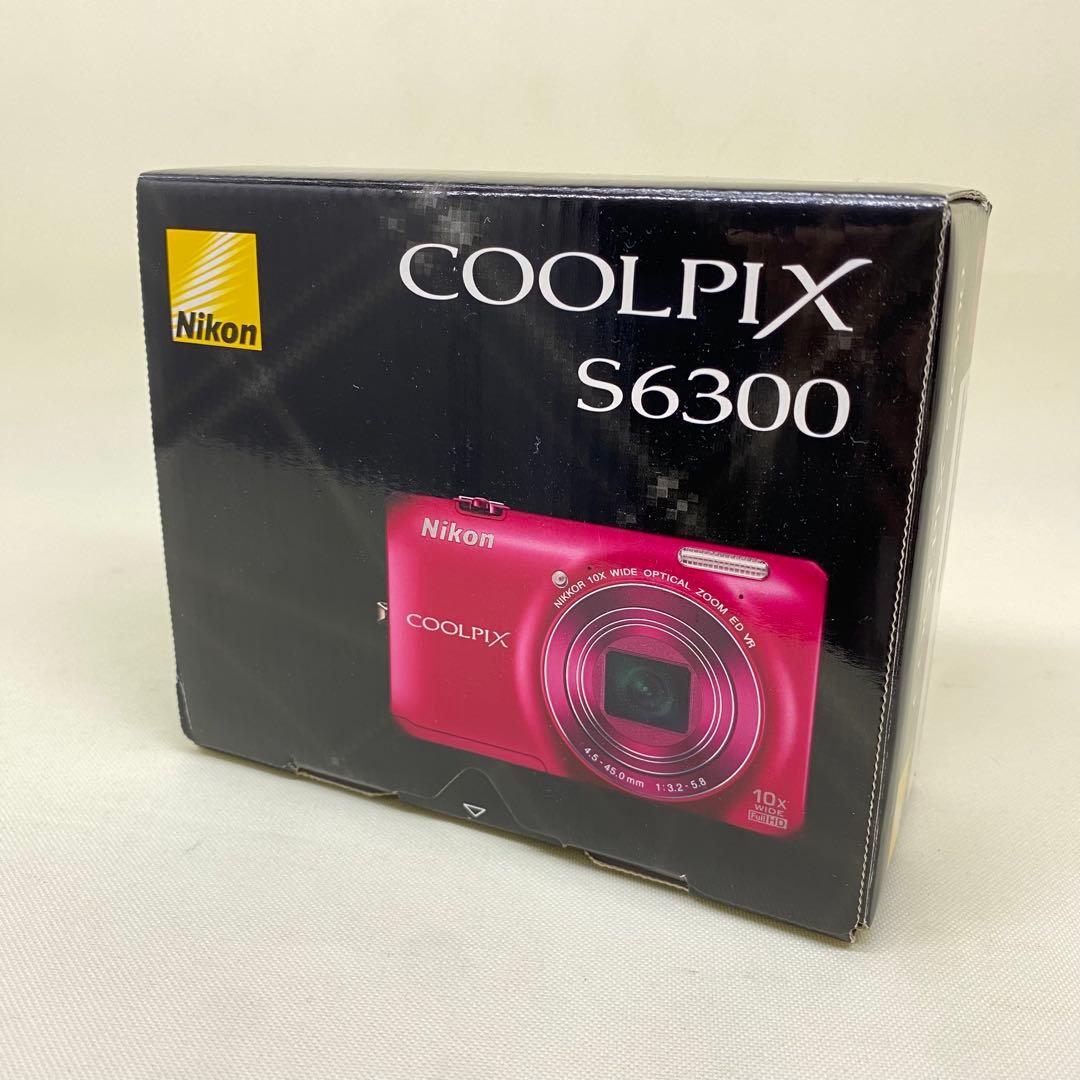 【極美品】Nikon COOLPIX S6300 ピンク 10倍光学ズーム