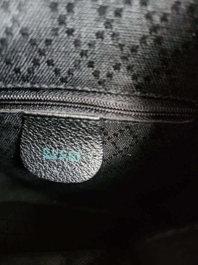 GUCCI　バンブー　黒スエードリュック バンブーハンドル