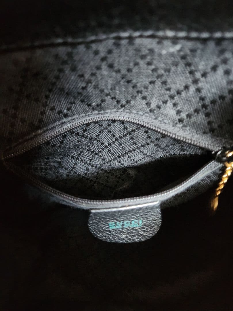 GUCCI　バンブー　黒スエードリュック バンブーハンドル