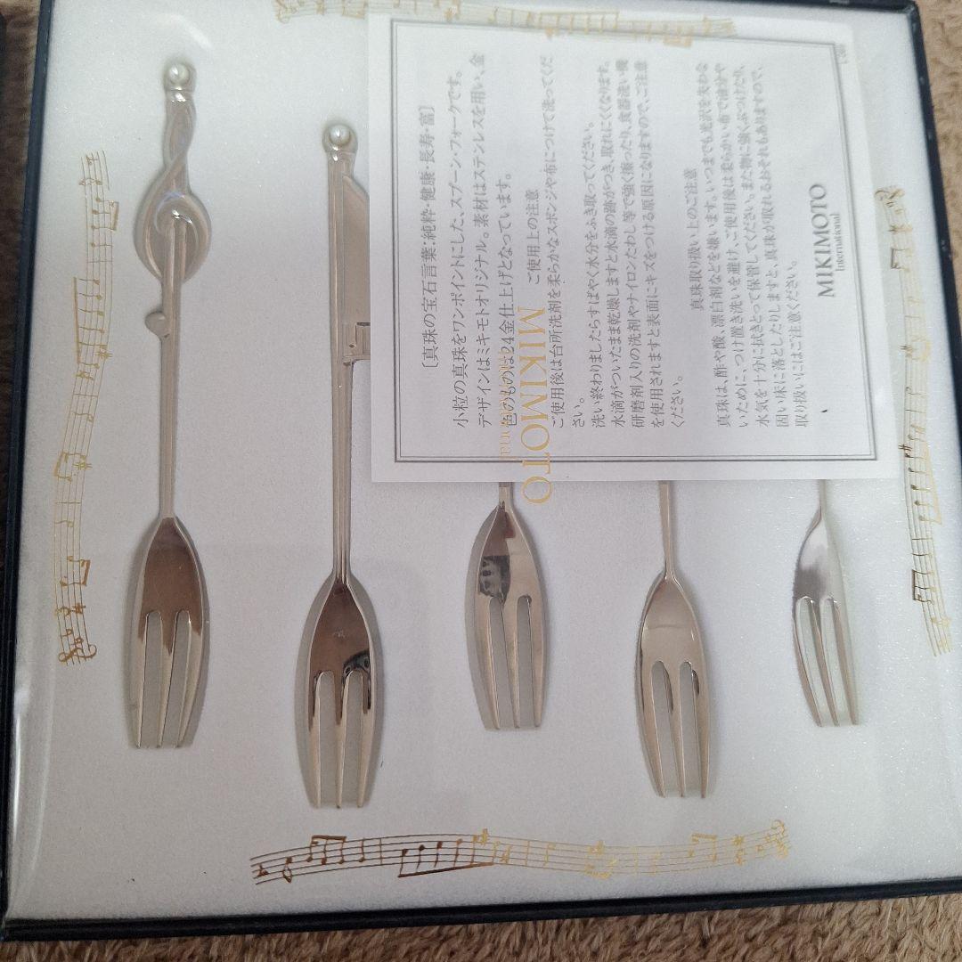 MIKIMOTO 楽器モチーフ スプーンセット