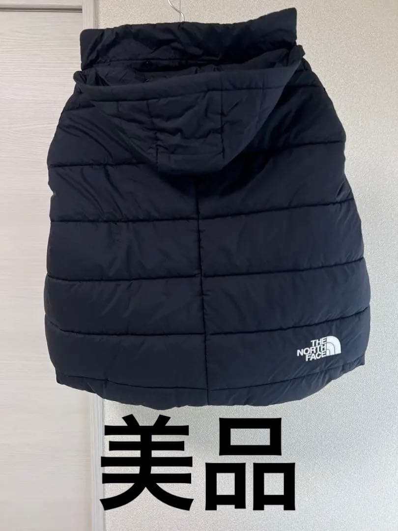 【美品】THE NORTH FACE ブラックベビーシェルブランケット