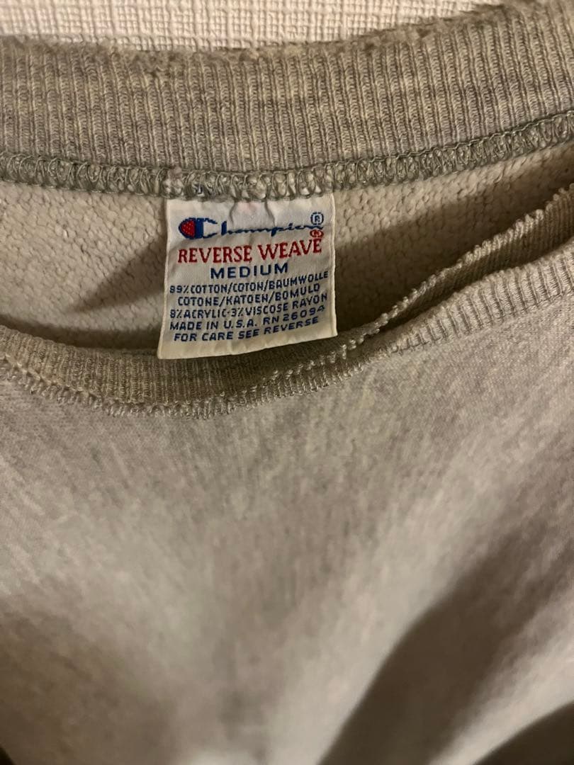 90s Champion REVERSE WEAVE 完全目無し　usa製