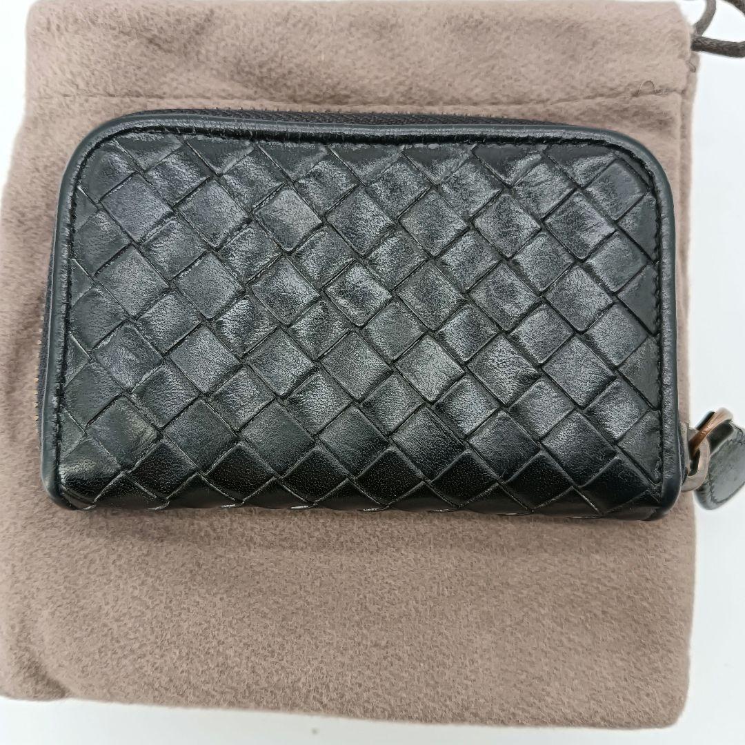 美品　BOTTEGA VENETA ケース　イントレチャート　ブラック